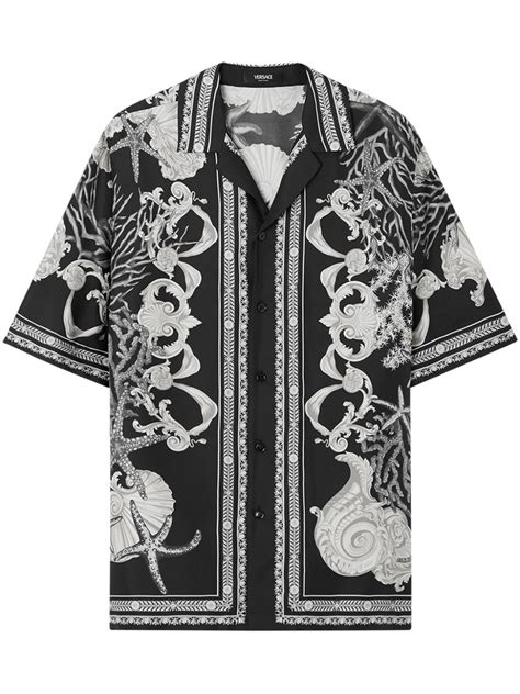 VERSACE Barocco Sea Silk Shirt 